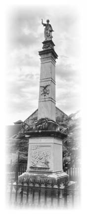 Battle of Minisink Monument in Goshen.