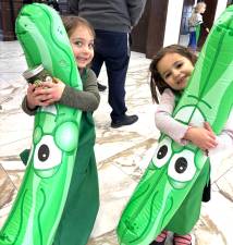 Pickle-making at Chabad of Goshen