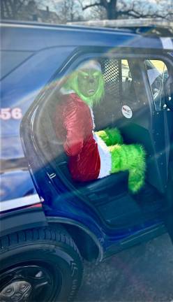 Goshen Village Police nab the Grinch