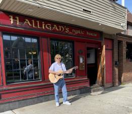 Rich Pell at Halligan’s in Warwick.