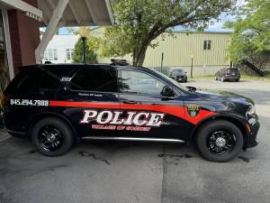 Village Goshen PD unveils new cruiser decals