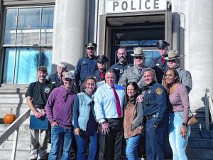 Goshen celebrates the live-saving actions of two of its officers.