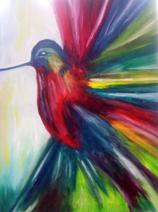 “Hummingbird” by Catherine DeMaio.