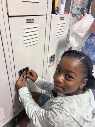 Chester’s new sixth graders get to know their school... and lockers!