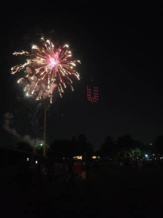 Fireworks in Chester