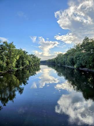 The Maumee River runs through Crane Township, Ohio.