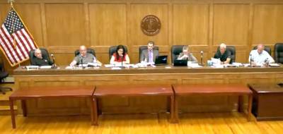 The June 12 Chester Town Board meeting, as viewed via YouTube.