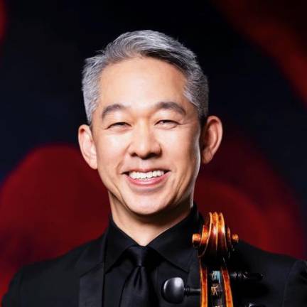 Cellist Patrick Jee.