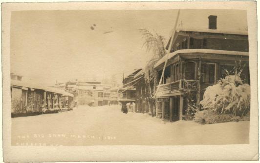 $!“The Big Snow,” March 1, 1914. Photo courtesy the Chester Historical Society