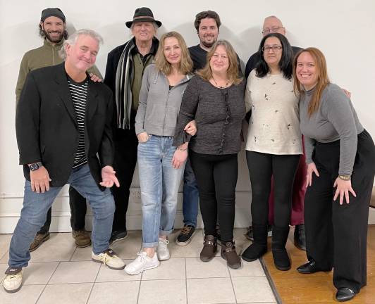 L-R Front: Timothy J. Reid, Tracey Ayers, Mary Beth D’Ecole, Norma Irizarry, and Tessa Miranda. L-R Back: Habibi Rodriguez, David Patrick Wilson, Sean Christopher O’Brien, and Mark Lysogorski.