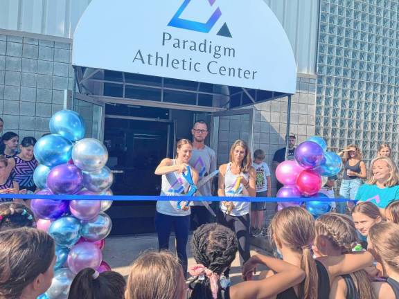 Paradigm Athletic Center helds its ribbon cutting on August 23.