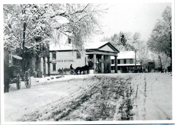 Durlands Square, late 1800s. Photo courtesy the Chester Historical Society