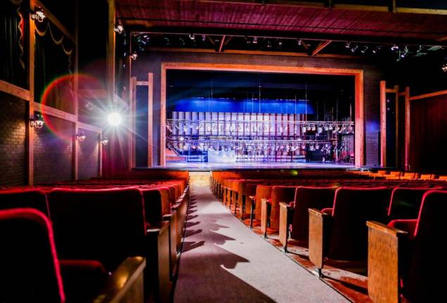 Inside the Sugar Loaf Performing Arts Center.