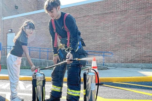 Chester students learn about fire safety