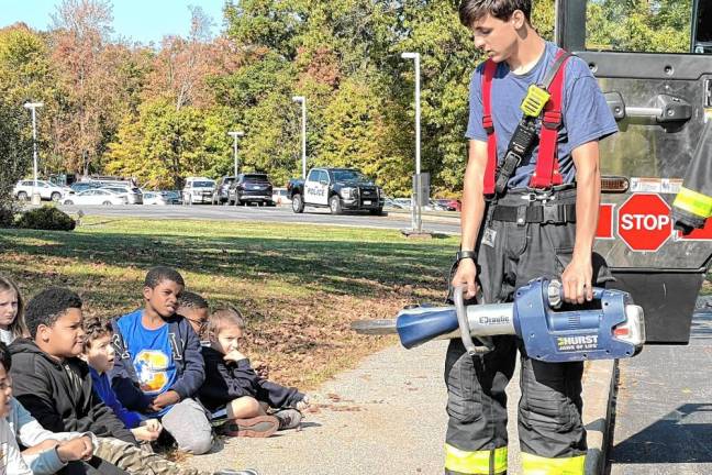 Chester students learn about fire safety