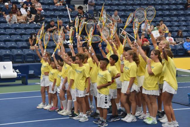 Local kids take center court at US Open