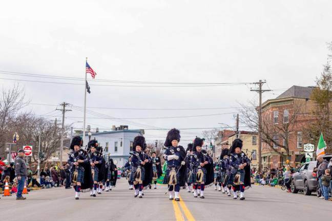 The Mid-Hudson St. Patrick's Day Parade in Goshen, NY on March 12, 2023. Photo by Sammie Finch