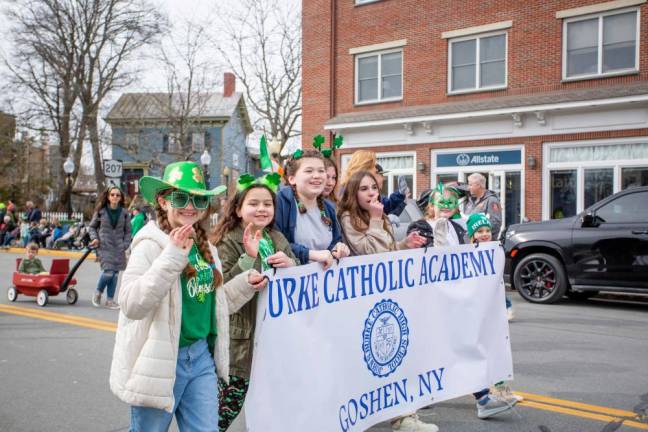 The Mid-Hudson St. Patrick's Day Parade in Goshen, NY on March 12, 2023. Photo by Sammie Finch