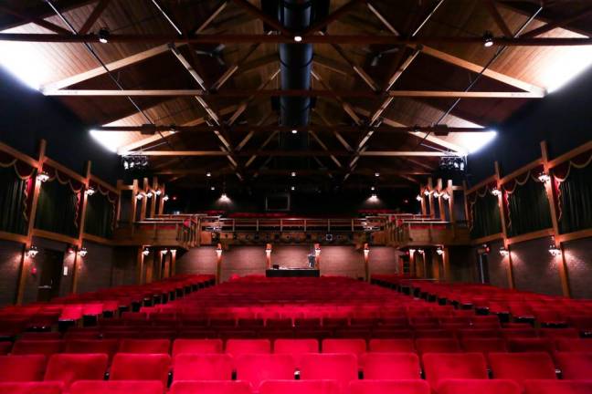 Inside the Sugar Loaf Performing Arts Center.