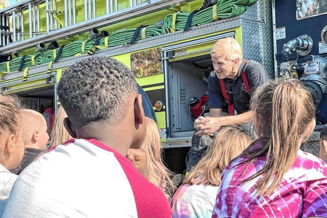 Chester students learn about fire safety