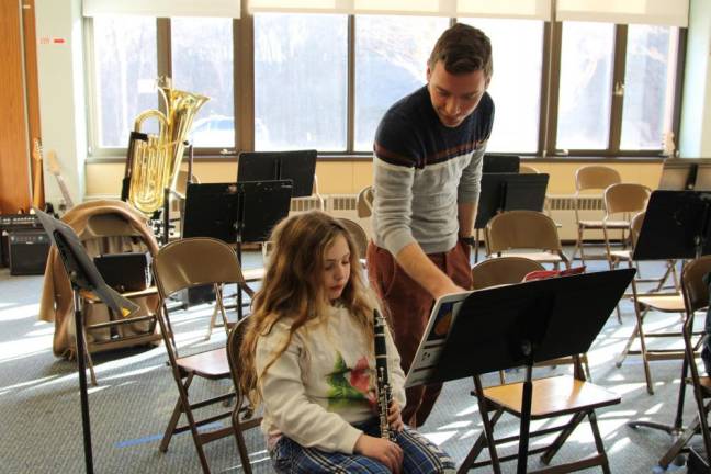 Chester students practice for upcoming concert