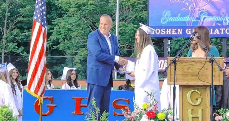 Goshen High School Class of 2024 graduates