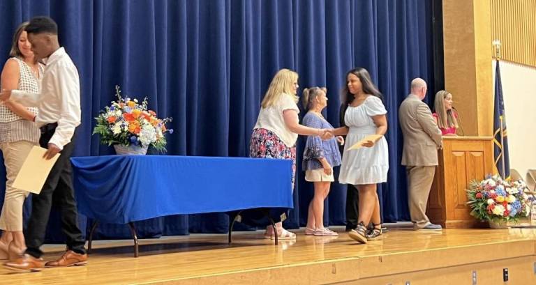 The ceremony took place June 24.