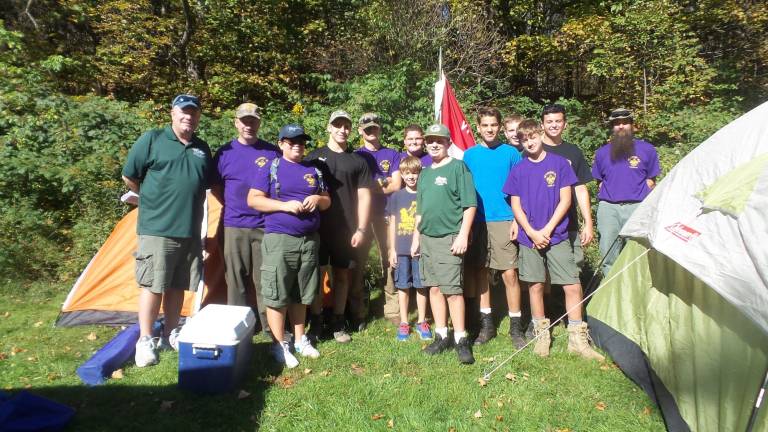 Goshen Boy Scouts (Photo by Frances Ruth Harris)