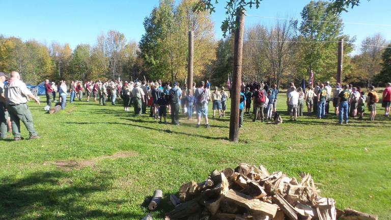 Opening ceremonies (Photo by Frances Ruth Harris)